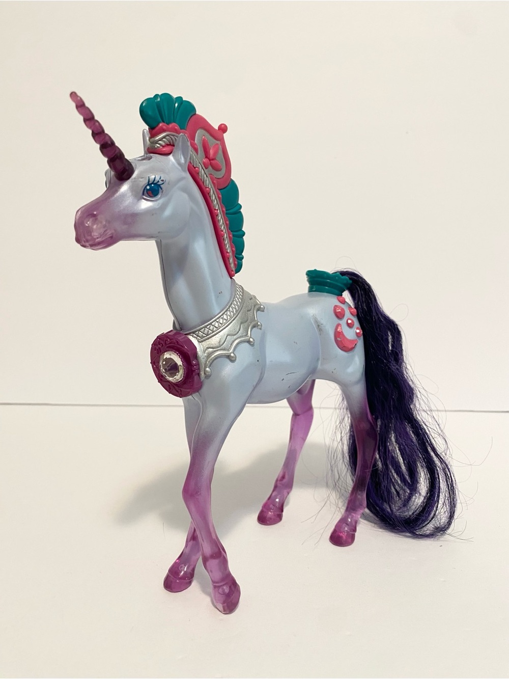 Vintage 1995 Kenner Moondance Unicorn Princess Gwenevere Jewel Riders Horse Pony